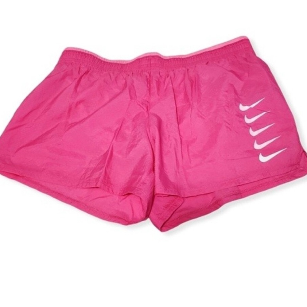 Nike Swoosh Run Pink Glow / White Running Shorts